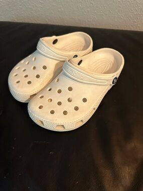 CROCS Kids Classic Clog in White